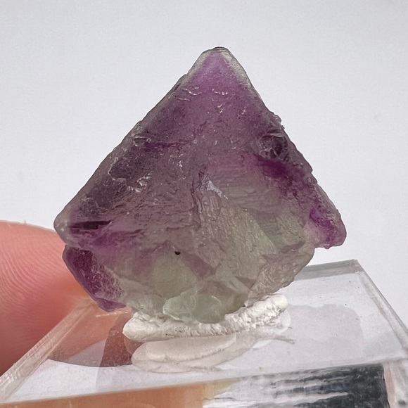 Bi-Color Fluorite crystal - Picture 7 of 12